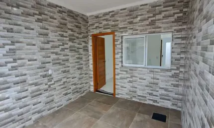 Casa em condomínio fechado com 2 quartos à venda no Balneário Maracanã, Praia Grande 