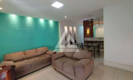 Apartamento semi mobiliado para locação no Jardim Guanabara