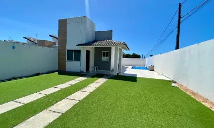 Casa plana na Rua Pampas, 155, Pires Façanha, Eusébio - Locação - R$ 3.000,00