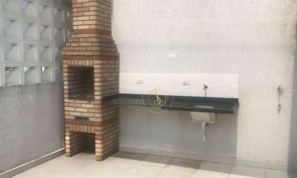 Cobertura com 2 dormitórios à venda, 88 m² por r$ 530.000,09 - parque das nações - santo andré/sp