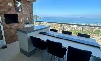 Apartamento com 3 dormitórios à venda, 96 m² por R$ 1.250.000,09 - Jardim Enseada - Guarujá/SP