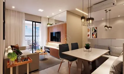 Apartamento à venda, 64 m² por R$ 705.591,79 - Campestre - Santo André/SP