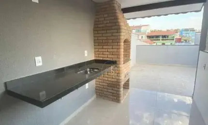 Cobertura com 2 dormitórios à venda, 76 m² por r$ 400.000,01 - jardim utinga - santo andré/sp
