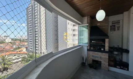 Apartamento com varanda gourmet para venda na Jaboticabeira