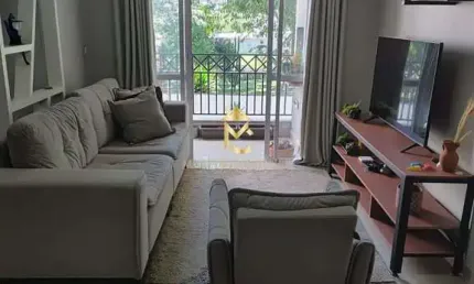 Apartamento com sacada à venda localizado na Granja Daniel
