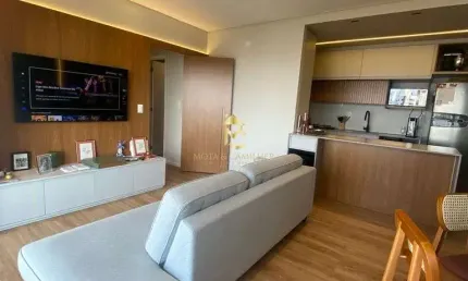 Apartamento com sol da manhã, varanda gourmet à venda em taubaté.