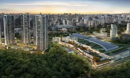Apartamento com 4 quartos à venda na Avenida Marginal do Rio Pinheiros, 14500, Panamby, São Paulo