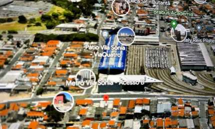 PRÓXIMO A ESTAÇÃO VILA SONIA DO METRÔ 476,0M²AC -  330,0M² ÁREA DE TERRENO