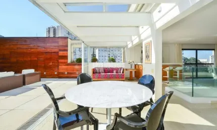 PRÓXIMO AO SHOPPING JARDIM SUL COBERTURA TRIPLEX 500,0M²AU 3 SUÍTES. 4 GAR