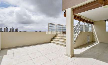 COBERTURA DUPLEX 230,0M² 4 QUARTOS, 2 SUÍTES, 3 GAR