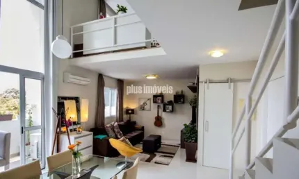 PANAMBY - LOFT EM FRENTE AO PARQUE BURLE MARX 84M²AU -  SUITE, 2 GAR+DEPÓSITO