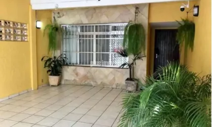 Vila santa catarina sobrado com 118.0m²au 2 dorms, 2 gar + edicula com 1 dorm e wc - quintal  churr.