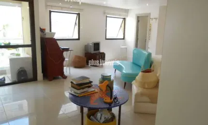 APARTAMENTO TIPO LOFT COM SALA/DORMITORIO/COZINHA AMERICANA/BANHEIROS/SACADA FEC VIDROS, 02VGS+DEP
