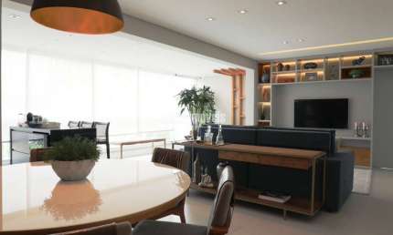 Apartamento mobiliado com 3 quartos (todos suites) na Lapa