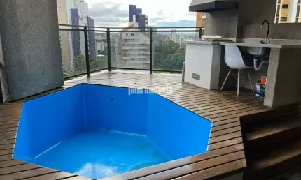Flat com 1 quarto à venda na Avenida José Galante, 140, Morumbi, São Paulo