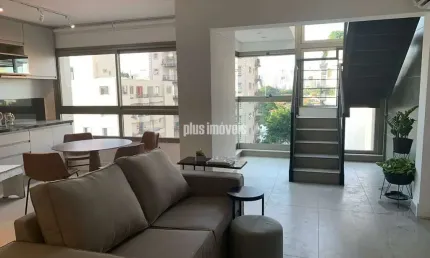 Cobertura com 1 quarto para alugar na Rua Oliveira Dias, 444, Jardim Paulista, São Paulo