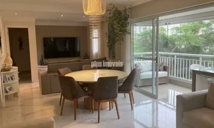 Apartamento à Venda Morumbi, 124 m², 3 Suítes, 2 Vagas e Churrasqueira na Varanda por R$1.230.000,00
