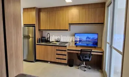 Próximo ao Terminal João Dias!   25,0m²au  Mobiliado