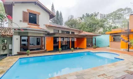 ENTRE CIADADE JARDIM E  REAL PARQUE 525,0M²AU  4 DORMS, 2 SUÍTES, 4 GAR -PISCINA CHURRASQUEIRA