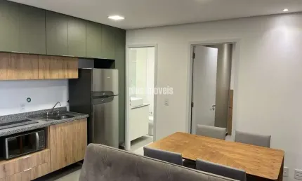 ALTO DA BOA VISTA!  PRÓXIMO AO METRÔ 37,0M² MOBILIADO - SEM GARAGEM