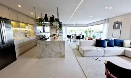 Apartamento para venda com 3 quartos, sendo 3 suítes, 153m²