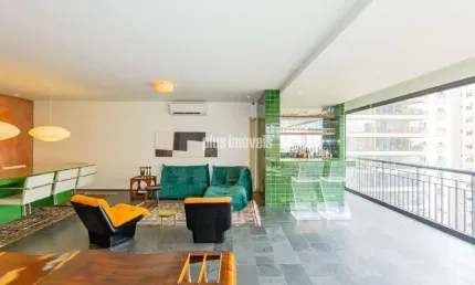 Apartamento tipo para venda com 3 quartos, sendo 3 suítes, 218m² - brooklin