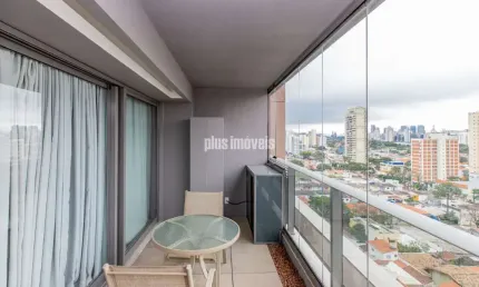 Apartamento tipo para venda com 1 quarto, sendo 1 suíte, 41m² - Brooklin