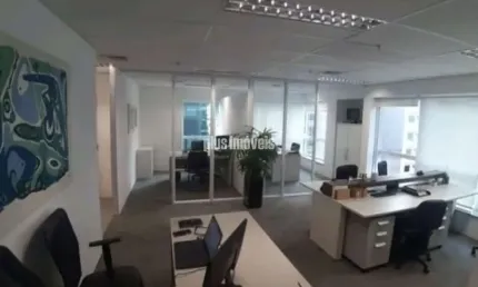 Sala comercial com 4 salas para alugar na Rua Afonso Braz, 864, Vila Nova Conceição, São Paulo