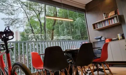 Apartamento tipo Studio 35 m² jardim paulista ,  mobiliado ,  1 vaga de garagem
