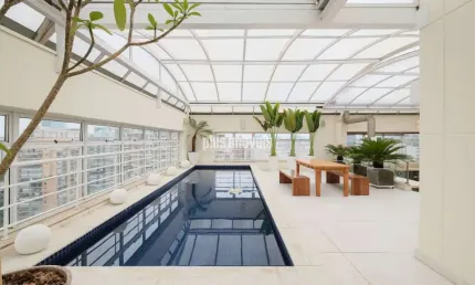 Vila Nova Conceição! Cobertura Duplex Alto Padrão! Vista para o Parque Ibirapuera!