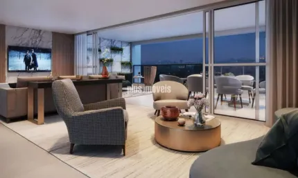 Apartamento com 4 quartos à venda na Avenida Indianópolis, 272, Moema, São Paulo
