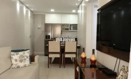 COMPLETAMENTE MOBILIADO 54M²AU 2 DORMS, GARAGEM - PRÓXIMO AO COL. PORTO SEGURO - ÓTIMO LAZER