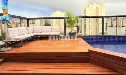 EXCELENTE COBERTURA COM 148,M² 3 DORMS, SUÍTE, 2 VAGAS DE GARAGEM - CONDOMDÍNIO COM EXCELENTE LAZER