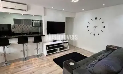 Pinheiros - apartamento 78 m²,  decorado e mobiliado , 2 dormitórios , 1 vaga de garagem