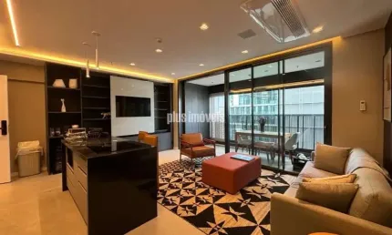 Apartamento com 2 Quartos e 2 banheiros para Alugar, 77 m² brooklin