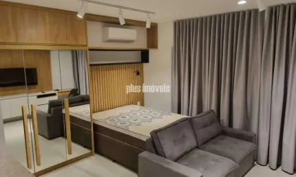Apartamento com 1 quarto para alugar na Rua Vieira de Morais, 1936, Campo Belo, São Paulo