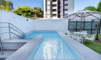 Apartamento com 2 quartos e cômodo reversível na Encruzilhada com Lazer completo