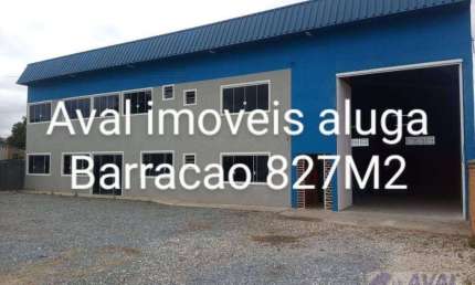 Barracão para alugar, 827 m² por R$ 13.780,82/mês - Centro - Pinhais/PR