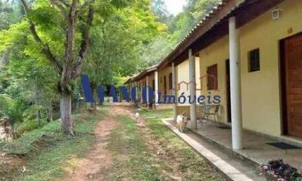 Ampla área, 250.000 m² já com chalés para camping, pousada, hotel, etc....