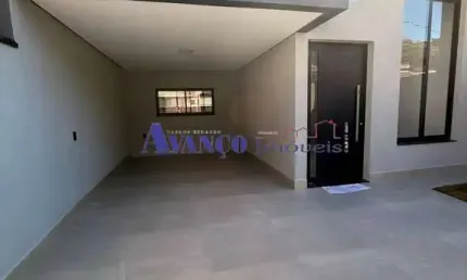 Linda casa térrea, recém construída no jardim marambaia ii