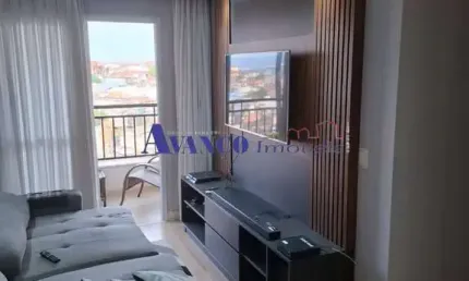 Apartamento repleto de armários no Residencial Ravenna em Jundiaí