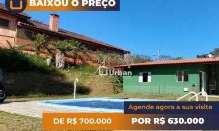 Chácara com 2 dormitórios à venda, 2700 m² por R$ 630.000,00 - Remanso II - Vargem Grande Paulista/SP