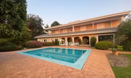 Casa com 4 dormitórios à venda, 644 m² por r$ 3.420.000,00 - bosque do vianna - cotia/sp