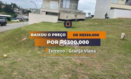 Terreno à venda, 125 m² por R$ 300.000,00 - Granja Viana - Cotia/SP