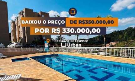 Apartamento com 3 dormitórios à venda, 70 m² por R$ 330.000,00 - Jardim Nova Vida - Cotia/SP