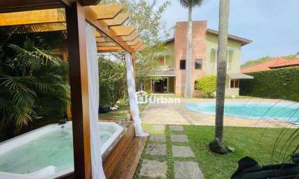 Sobrado em condominio 4 suites,piscina, jacuzzi e área gourmet incrivel