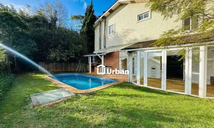 Casa com 4 dormitórios, 275 m² - venda por r$ 2.200.000,00 ou aluguel por r$ 12.500,00/mês - granja viana - cotia/sp
