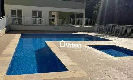 Apartamento com 2 dormitórios para alugar, 50 m² por r$ 1.800,00/mês - jardim portão vermelho - vargem grande paulista/sp