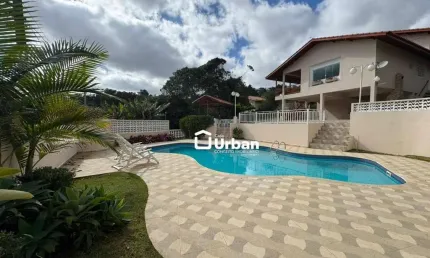 Casa com 3 dormitórios à venda, terreno de 1500m² por r$ 1.650.000 - granja viana – km 26 - cotia/sp