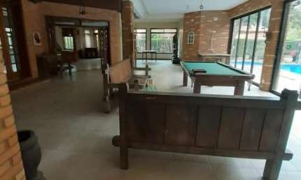 Luxo e conforto: Casa em condomínio à venda em Araçoiaba da Serra-SP, no bairro Lago Azul, com 6 quartos, 6 suítes, 3 salas, 6 vagas de garagem e 605m².